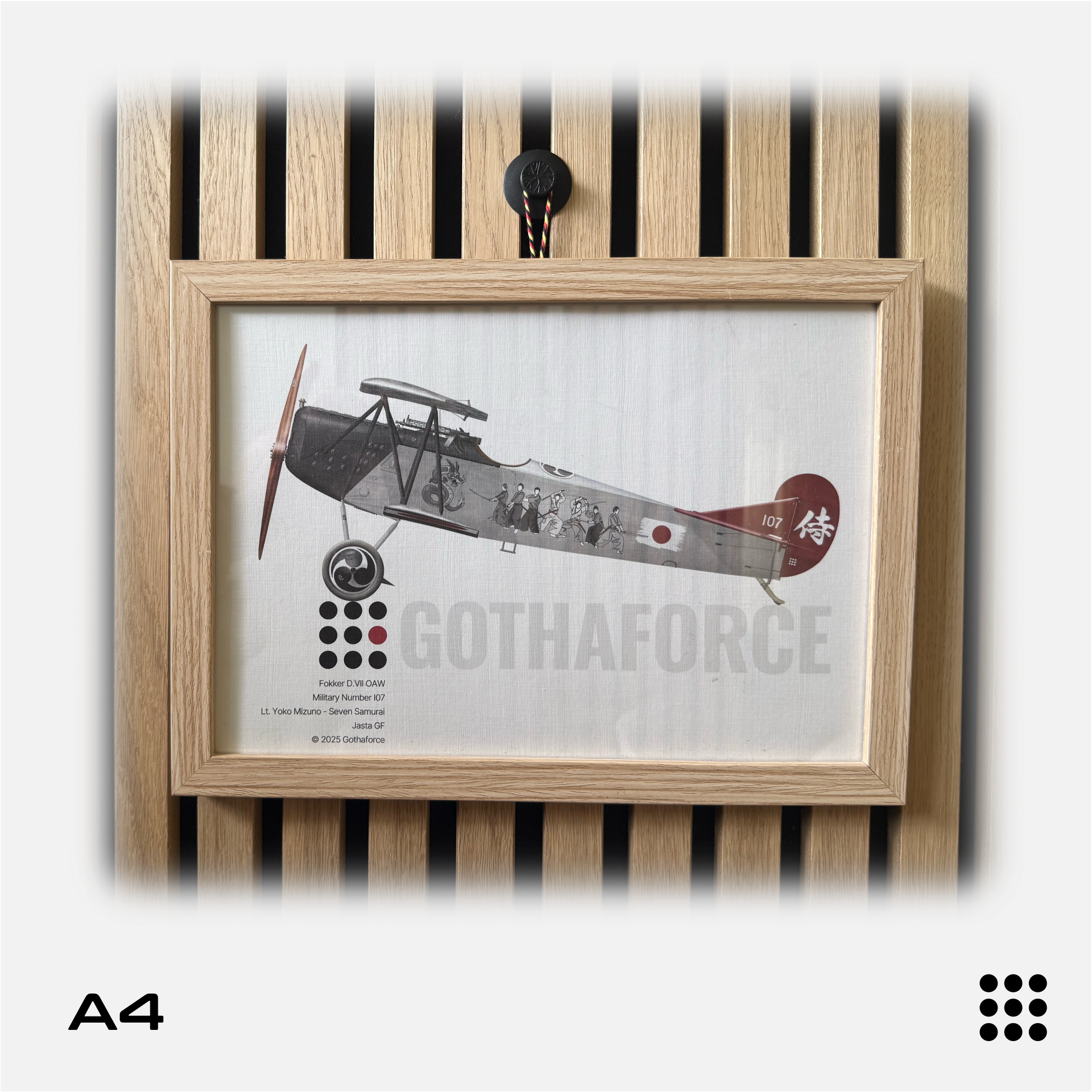 A4 Aviation Profile Fokker D.VII OAW Seven Samurai