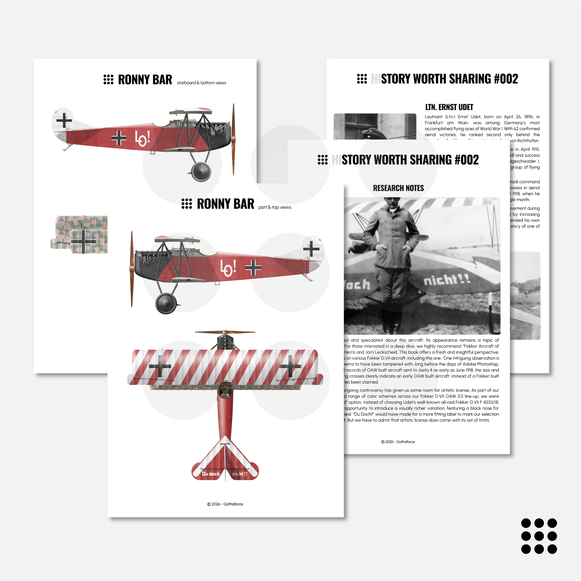 HWS #002 - Fokker D.VII OAW Ltn. Ernst Udet