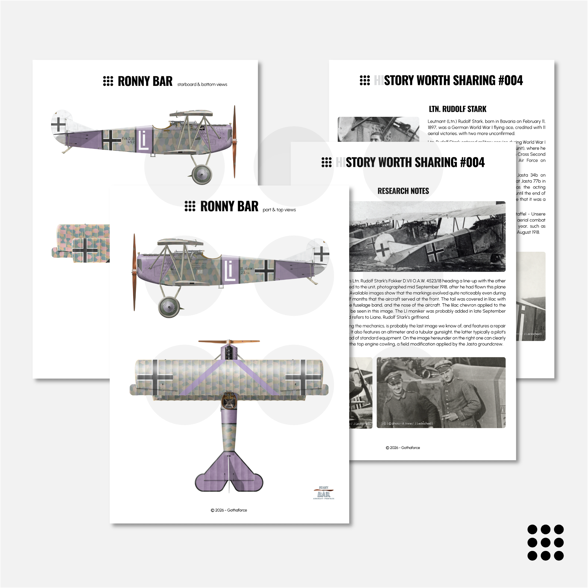 HWS #004 - Fokker D.VII OAW Ltn. Rudolf Stark