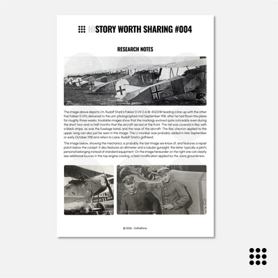HWS #004 - Fokker D.VII OAW Ltn. Rudolf Stark