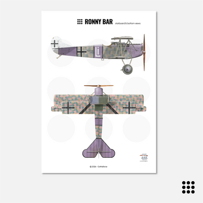 HWS #004 - Fokker D.VII OAW Ltn. Rudolf Stark