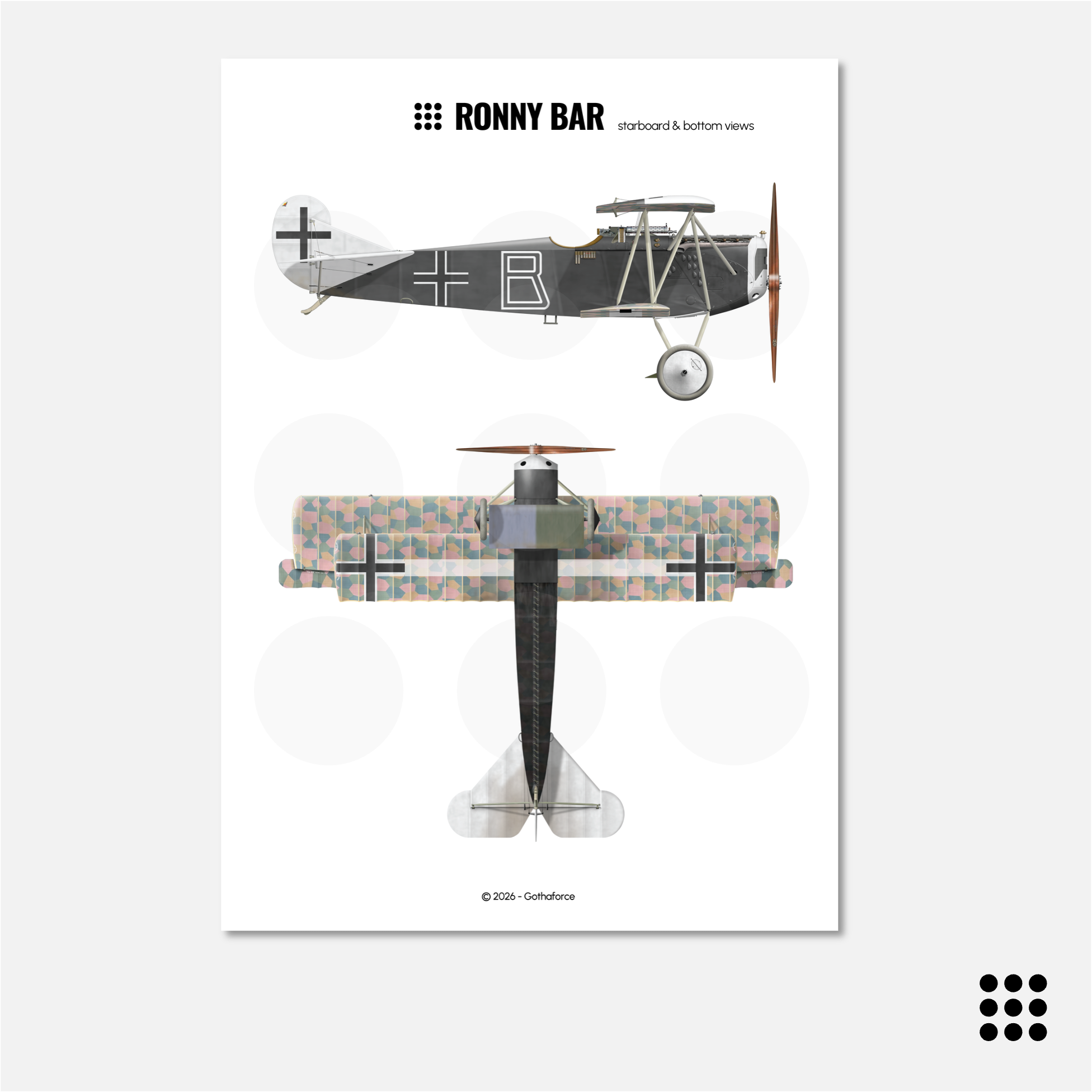 HWS #005 - Fokker D.VII OAW Ltn. Walter Blume