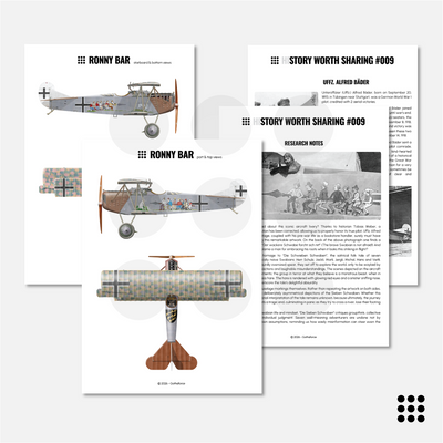 HWS #009 - Fokker D.VII OAW Sieben Schwaben