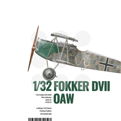 Gothaforce - Fokker DVII OAW - 4133/18 - Premium Edition - 1/32 scale - GFK032P00106