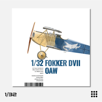 1/32 Fokker DVII OAW 3.0 Wilhelm Leusch