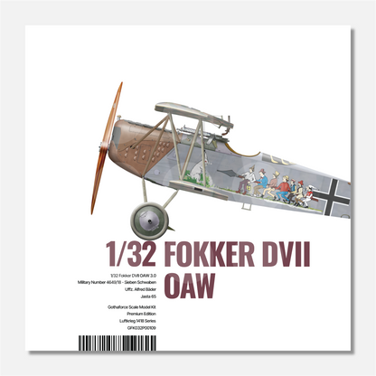 1/32 Fokker DVII OAW 3.0 Sieben Schwaben