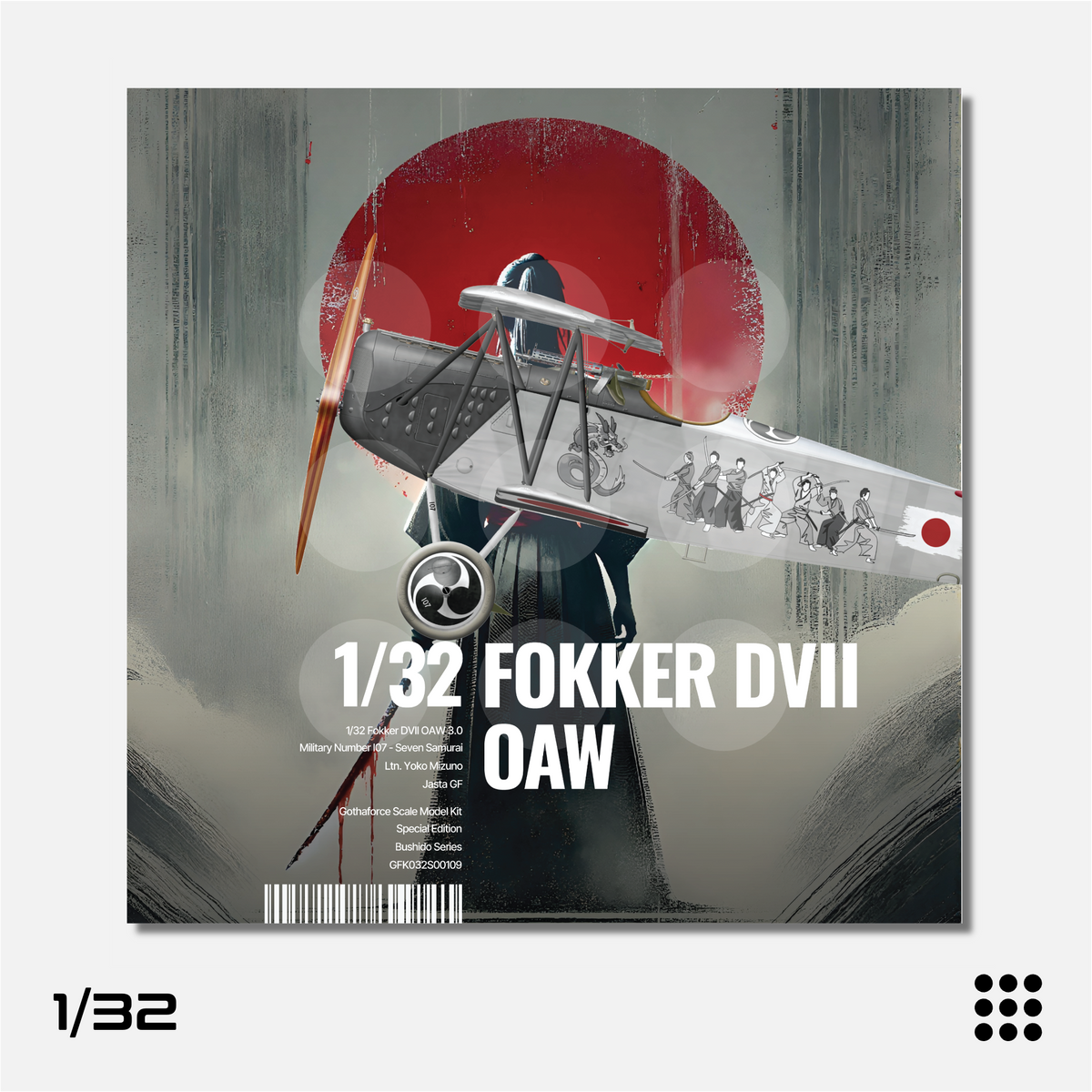 Gothaforce GFK032S00109 1/32 Fokker DVII OAW 3.0 Seven Samurai Special ...