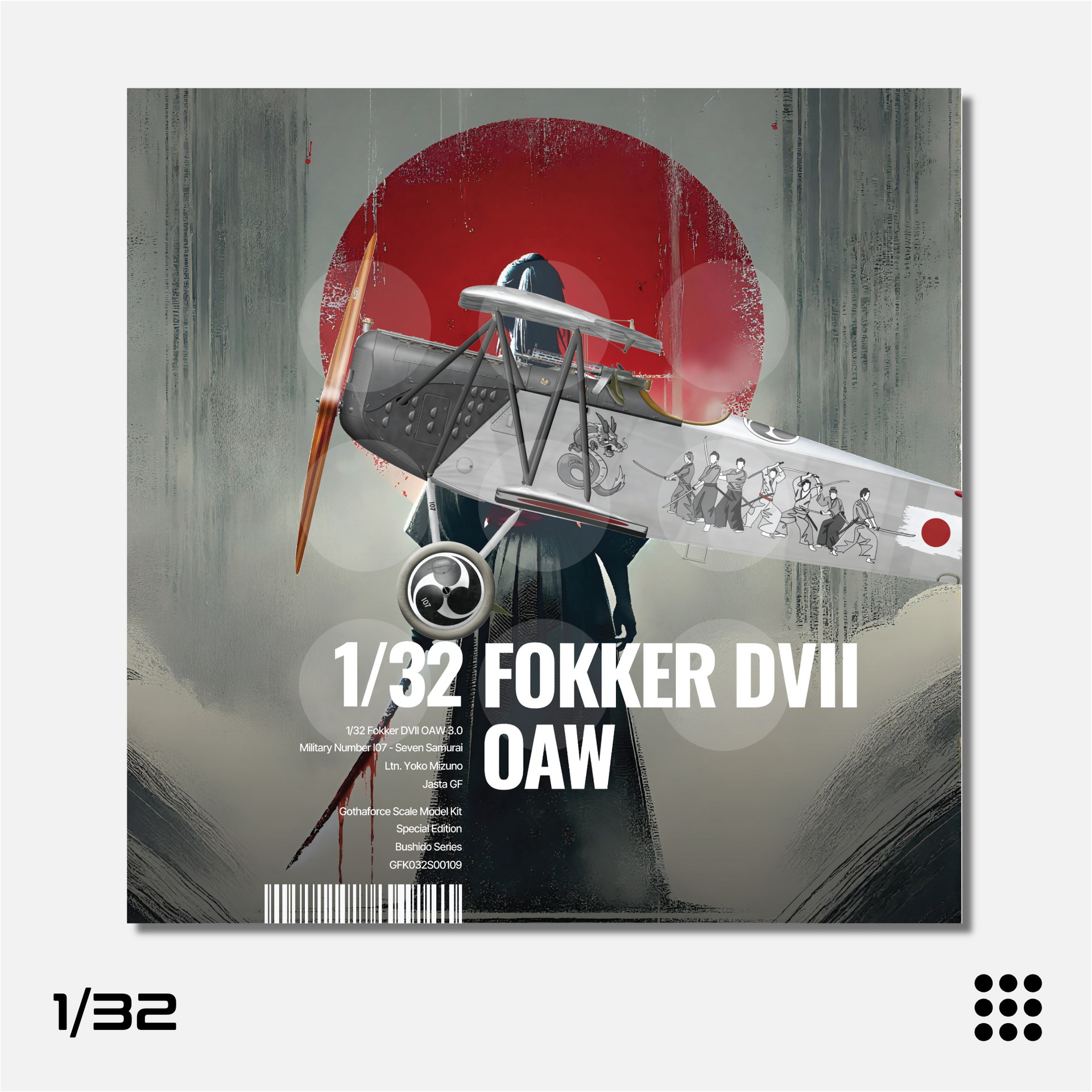 Gothaforce 1/32 Fokker DVII OAW 3.0 Seven Samurai Special Edition