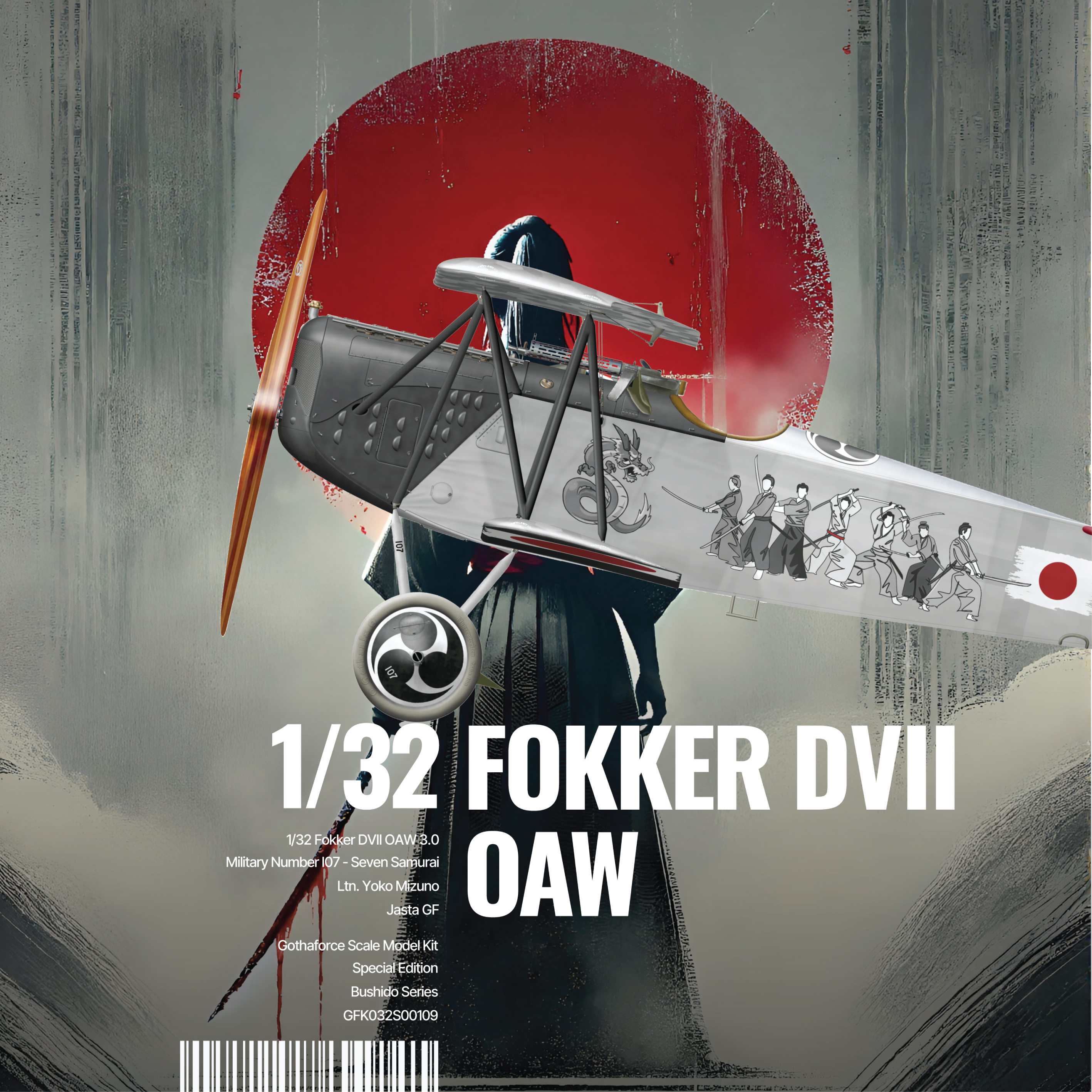 Gothaforce - Fokker DVII OAW 3.0 Seven Samurai - 1/32 scale - GFK032S01009