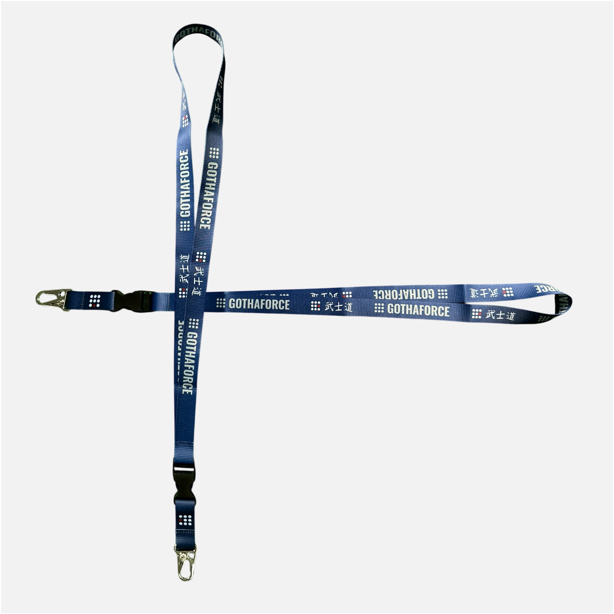 Gothaforce Lanyard - Bushido Incognito - Navy Color - GFM025002002