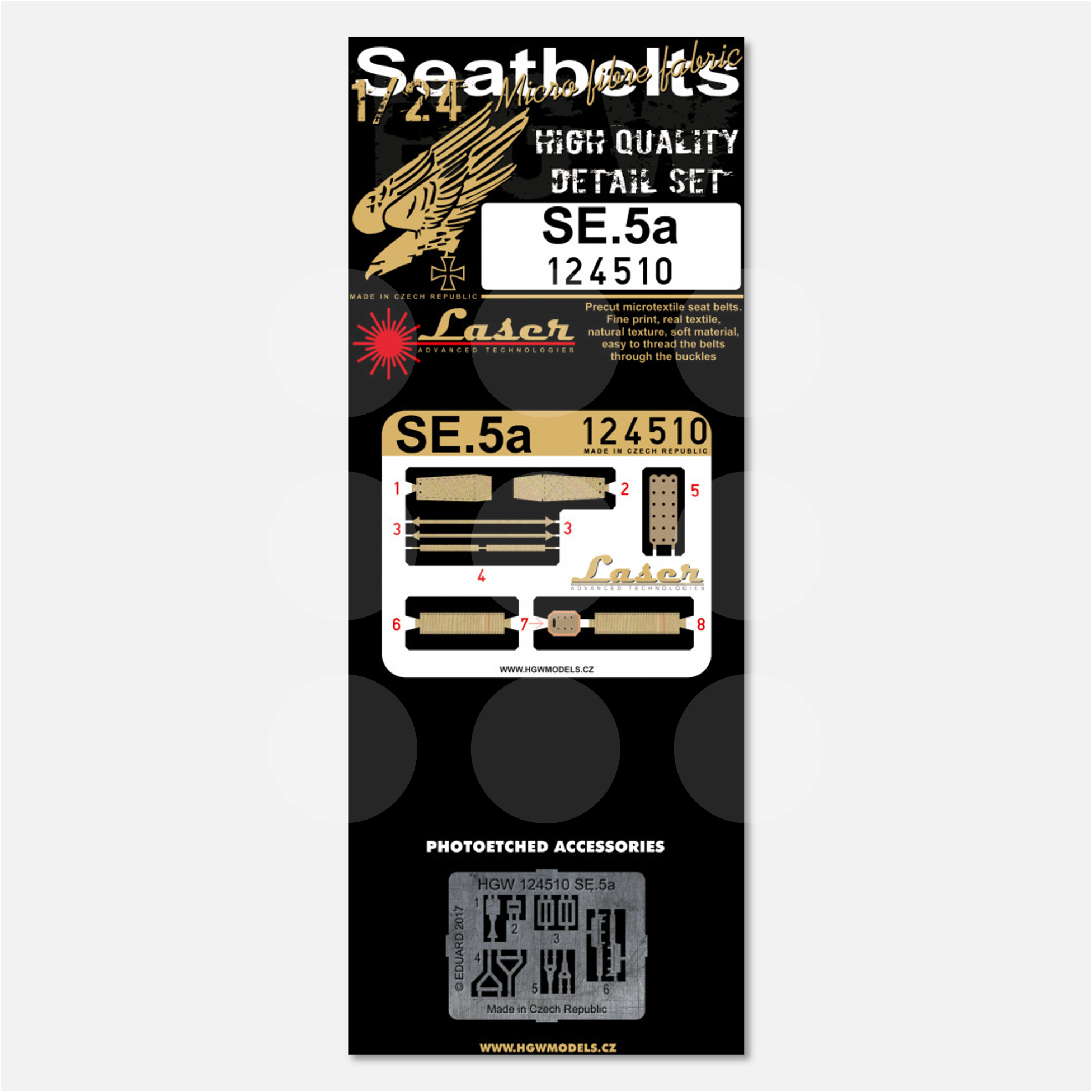 1/24 Seatbelts SE.5a