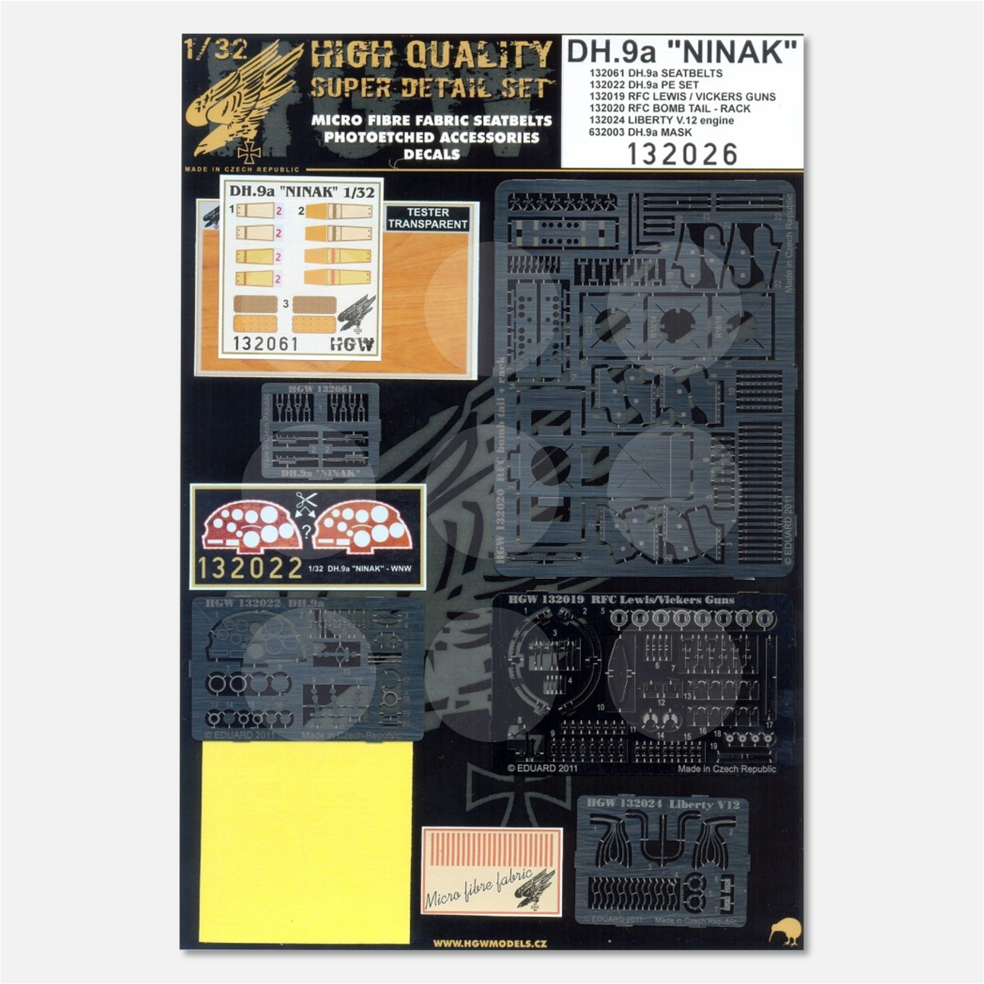 1/32 Super Detail Set DH.9a Ninak