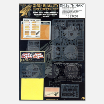 1/32 Super Detail Set DH.9a Ninak