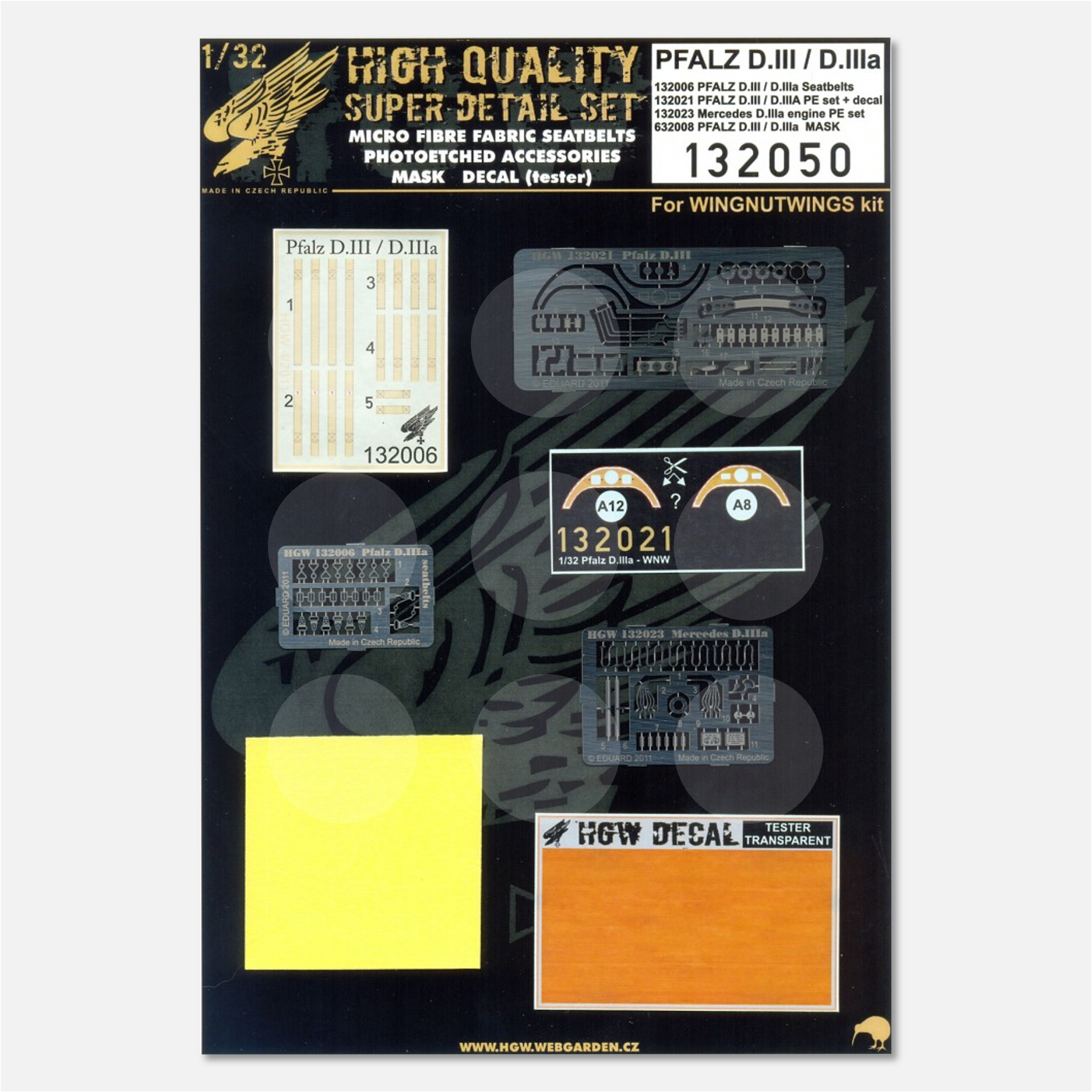 1/32 Super Detail Set Pfalz D.III(a)