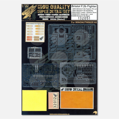 1/32 Super Detail Set Bristol F.2b