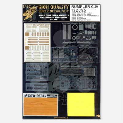 1/32 Super Detail Set Rumpler C.IV