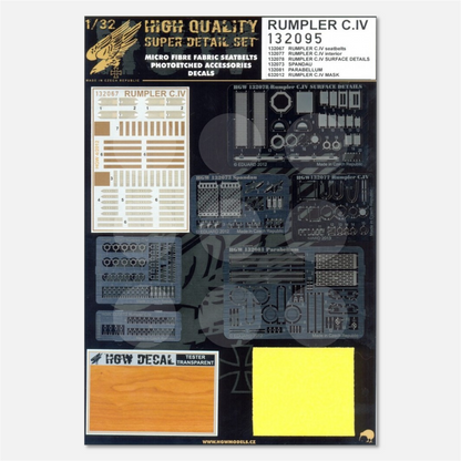 1/32 Super Detail Set Rumpler C.IV