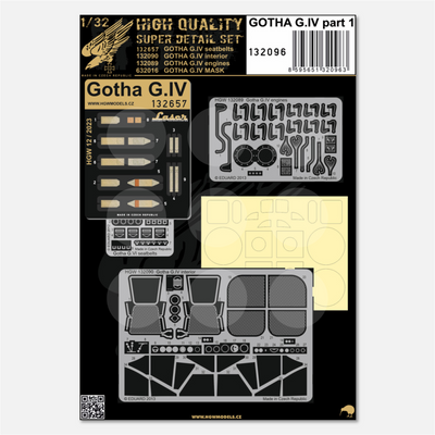 1/32 Super Detail Set Gotha G.IV