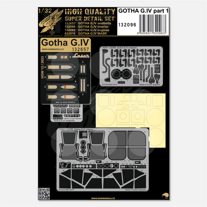1/32 Super Detail Set Gotha G.IV