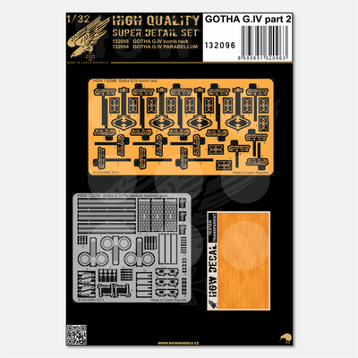 1/32 Super Detail Set Gotha G.IV