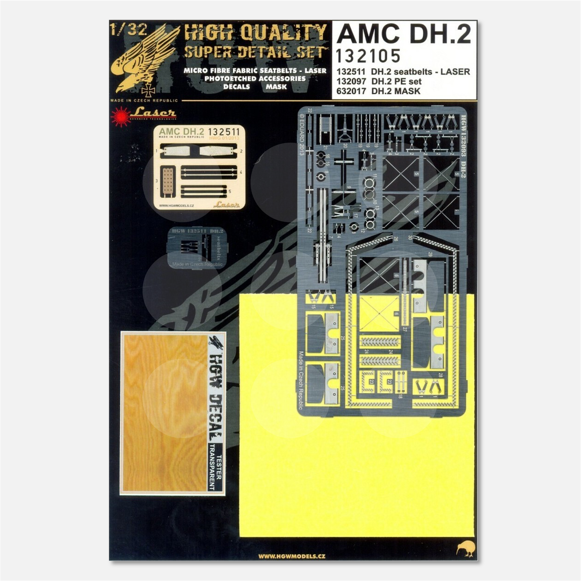 1/32 Super Detail Set AMC DH.2