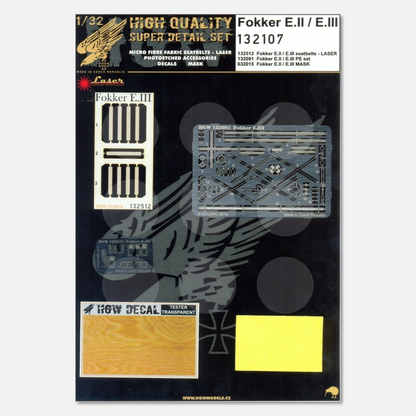 1/32 Super Detail Set Fokker E.II / E.III