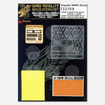 1/32 Super Detail Set Sopwith Snipe Early