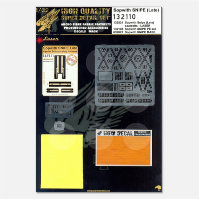 1/32 Super Detail Set Sopwith Snipe Late