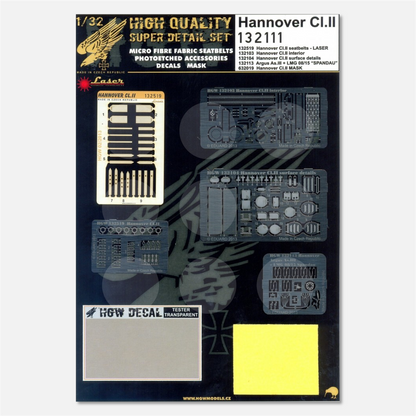 1/32 Super Detail Set Hannover CL.II