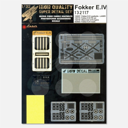 1/32 Super Detail Set Fokker E.IV
