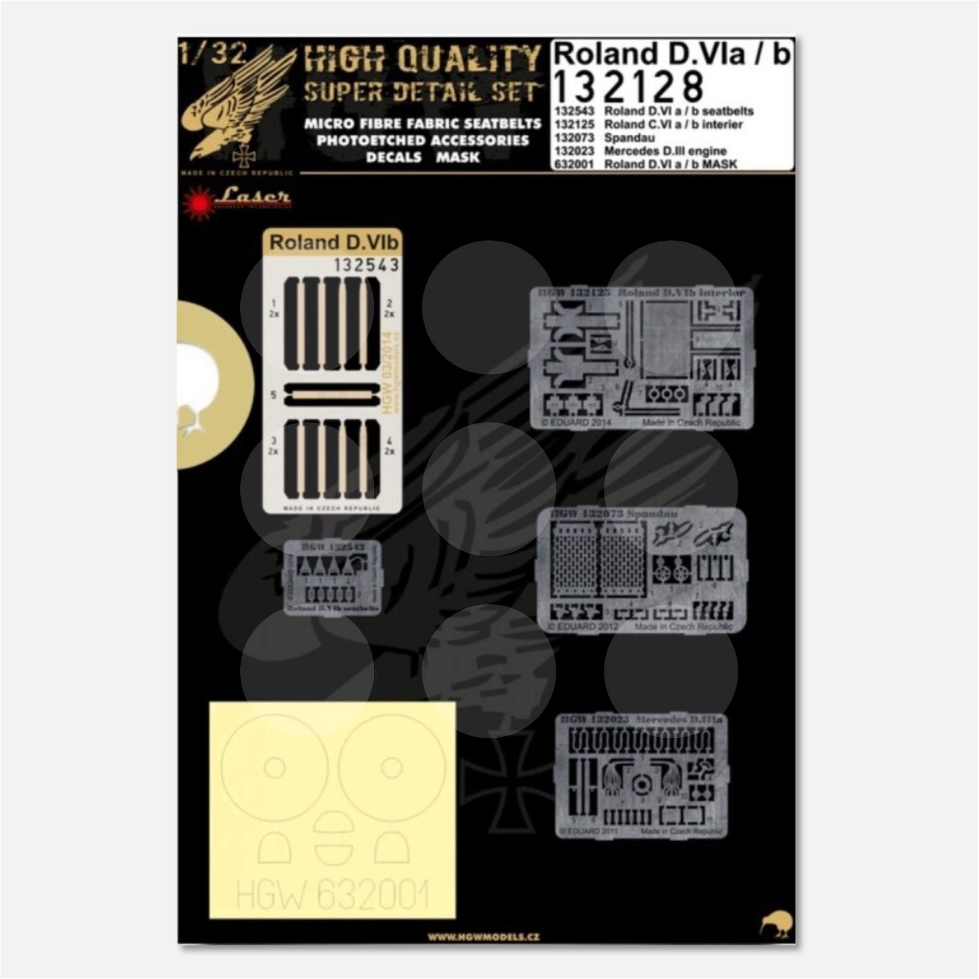 1/32 Super Detail Set Roland D.VI