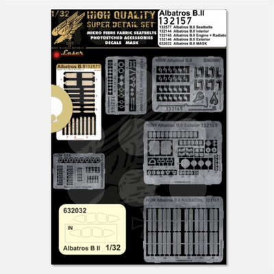 1/32 Super Detail Set Albatros B.II