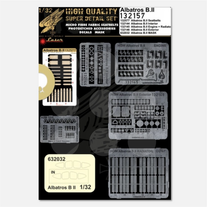 1/32 Super Detail Set Albatros B.II