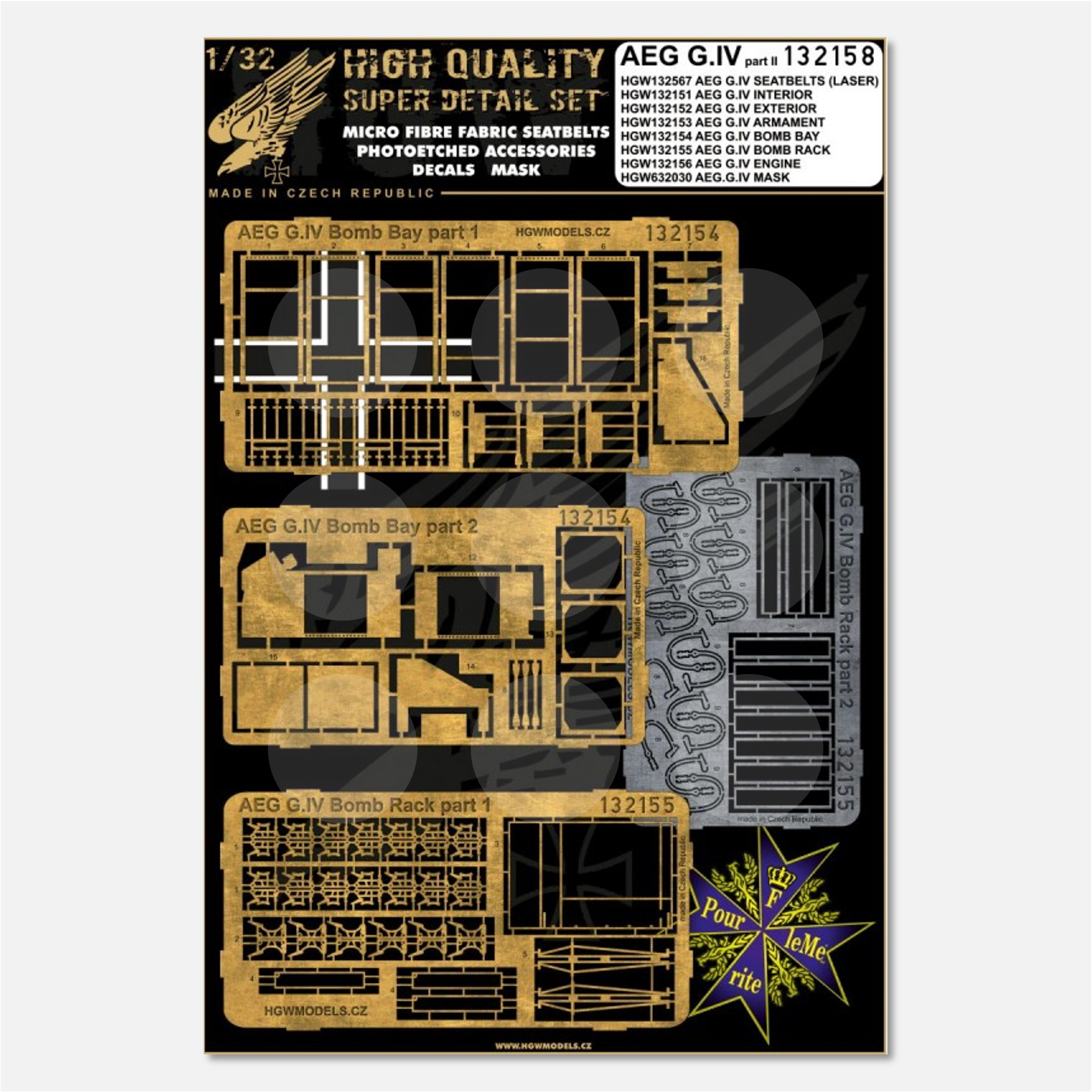 1/32 Super Detail Set AEG G.IV