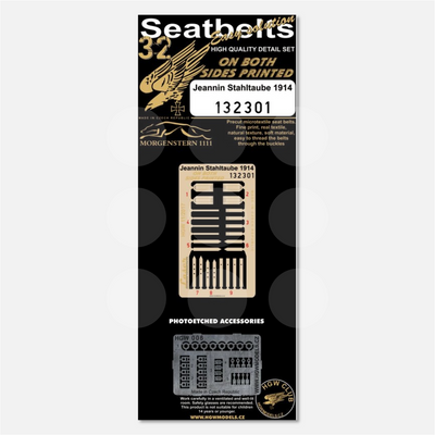 1/32 Double-sided Seatbelts Jeannin Stahltaube
