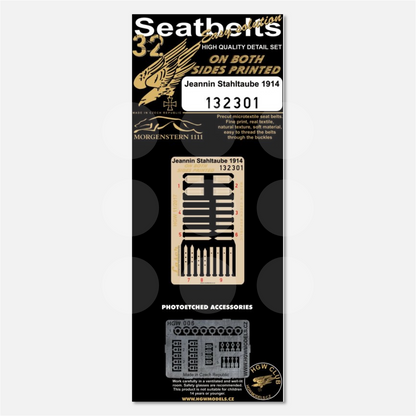 1/32 Double-sided Seatbelts Jeannin Stahltaube