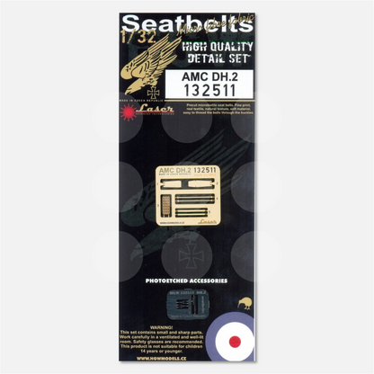 1/32 Seatbelts AMC DH.2