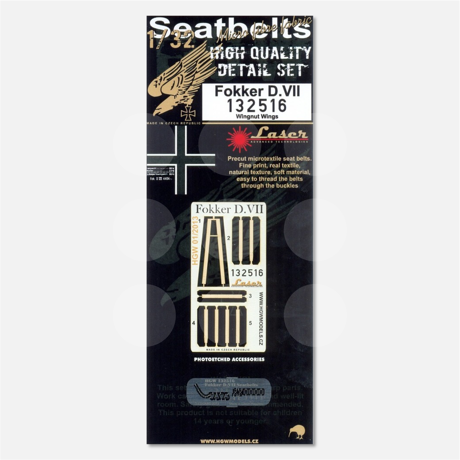 1/32 Seatbelts Fokker D.VII