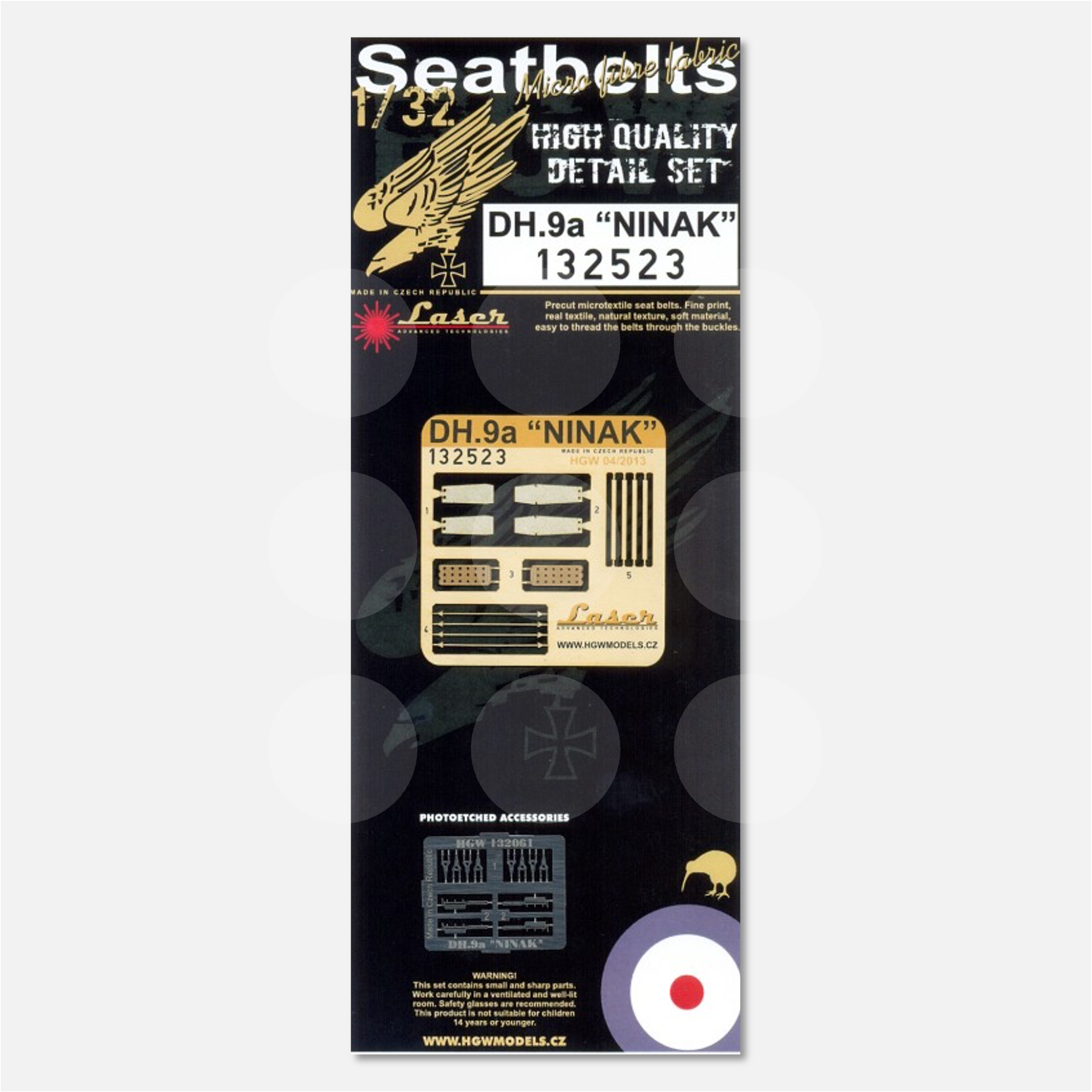 1/32 Seatbelts AMC DH.9a Ninak