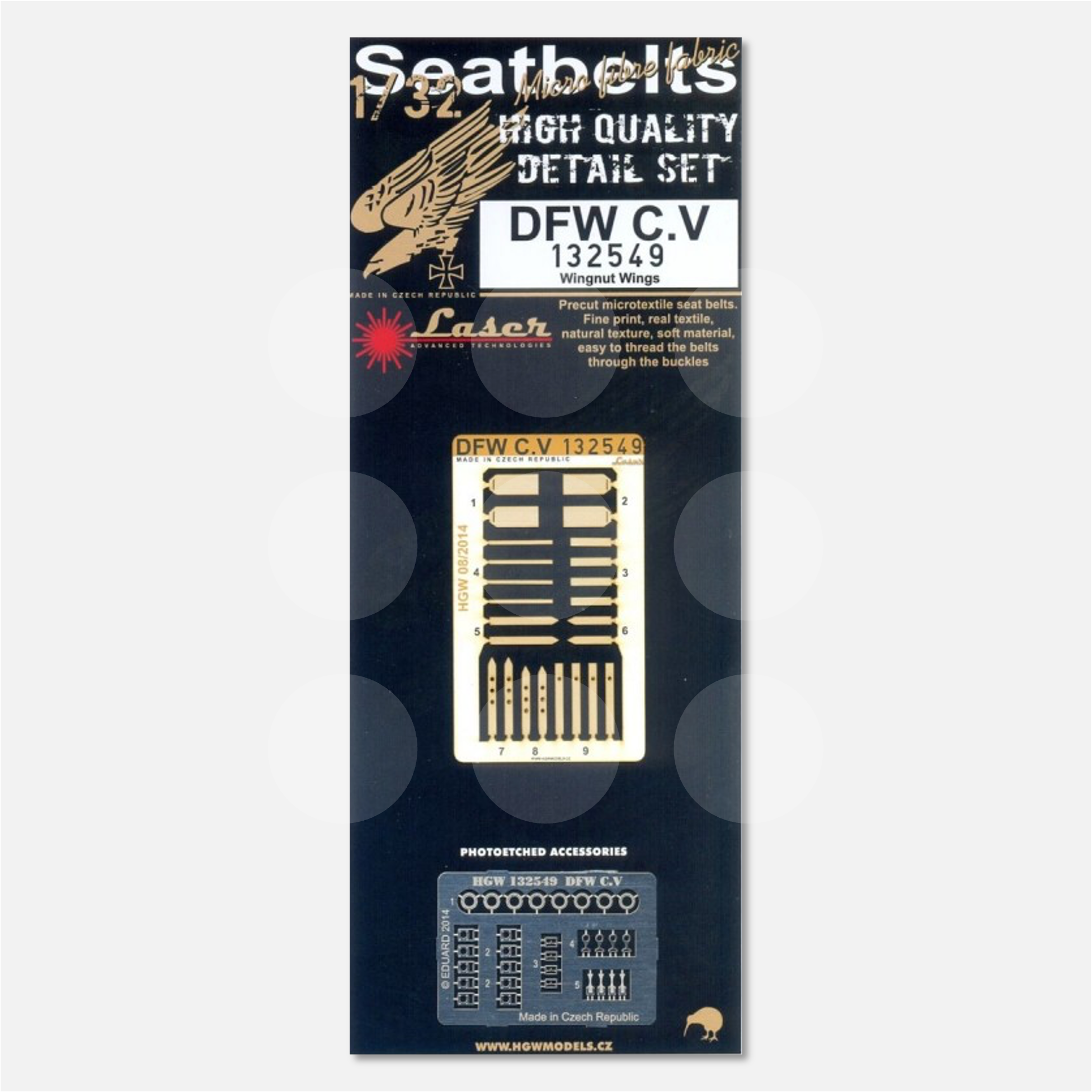 1/32 Seatbelts DFW C.V