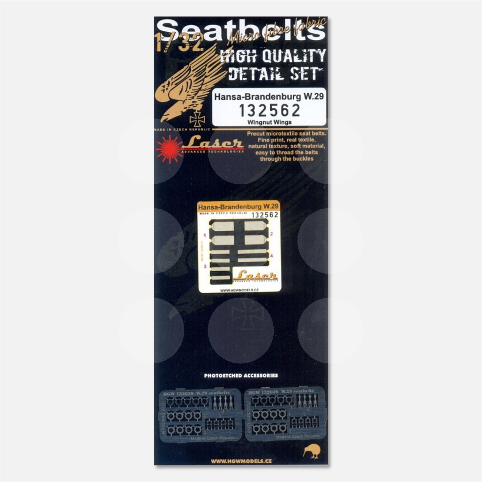 1/32 Seatbelts Hansa-Brandenburg W.29