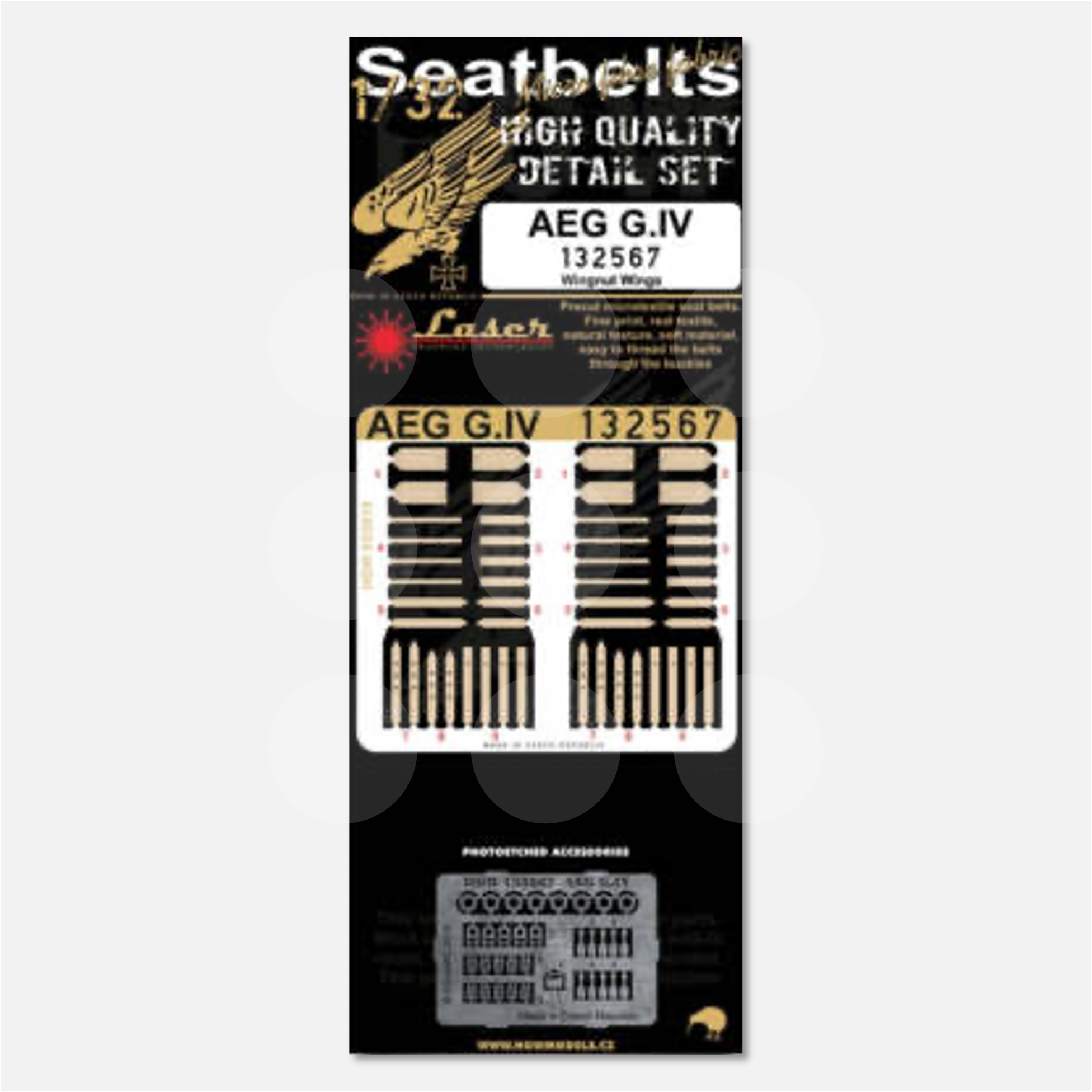 1/32 Seatbelts AEG G.IV