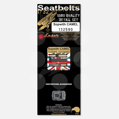 1/32 Seatbelts Sopwith Camel
