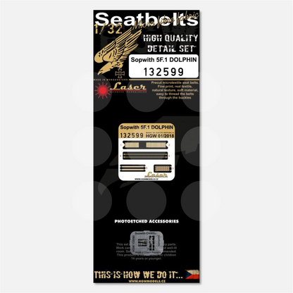 1/32 Seatbelts Sopwith 5.F1 Dolphin