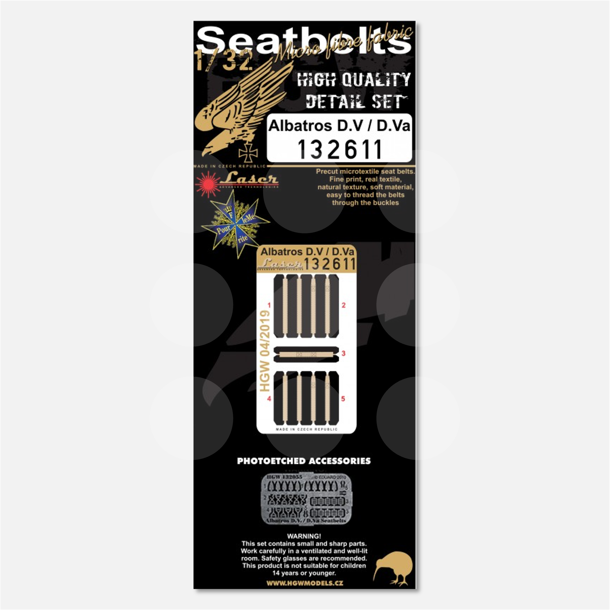 1/32 Seatbelts Albatros D.V(a)