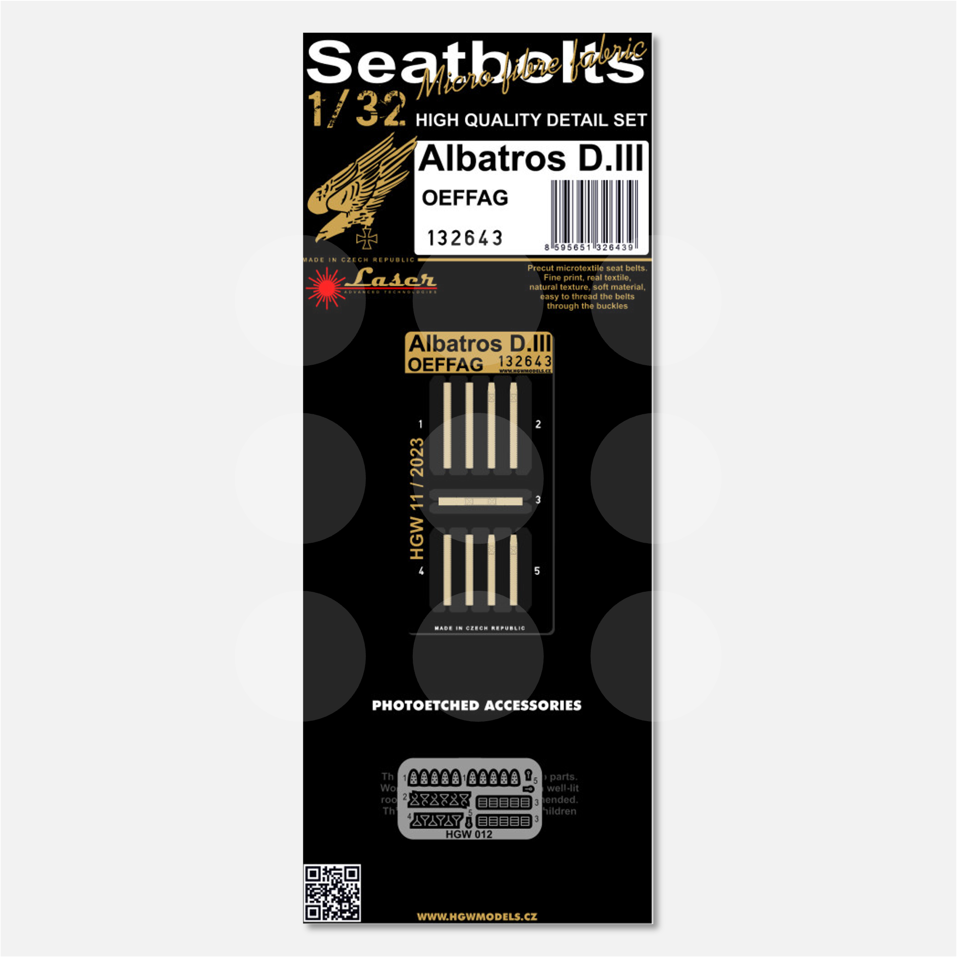 1/32 Seatbelts Albatros D.III Oeffag