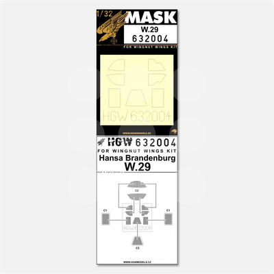 1/32 Masks Hansa-Brandenburg W.29