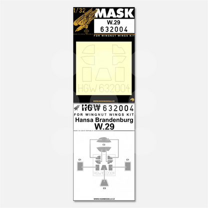 1/32 Masks Hansa-Brandenburg W.29