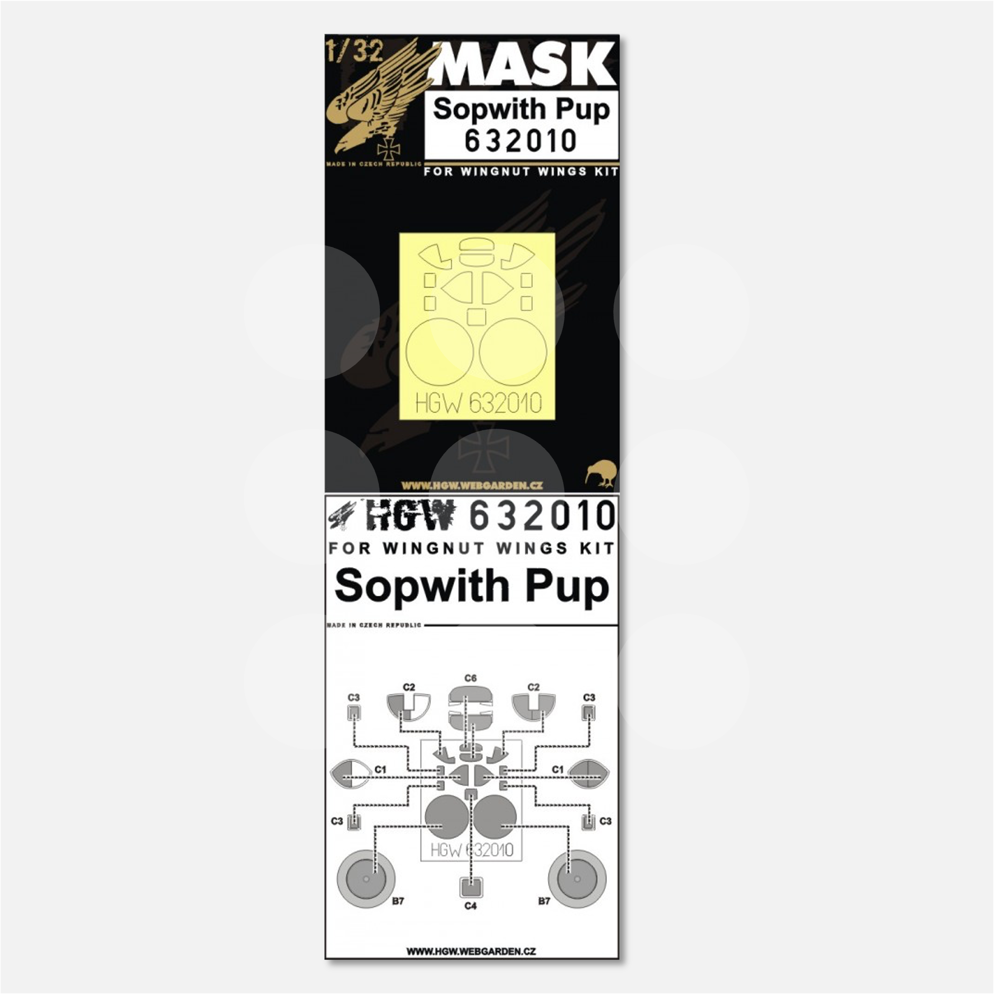 1/32 Masks Sopwith Pup