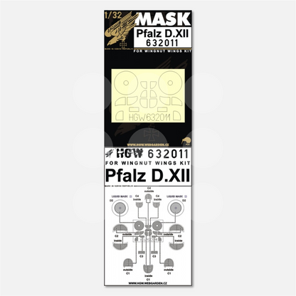 1/32 Masks Pfalz D.XII